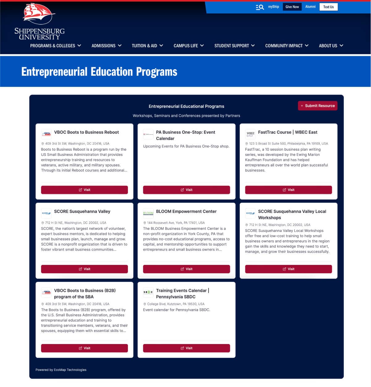 University Platform Preview