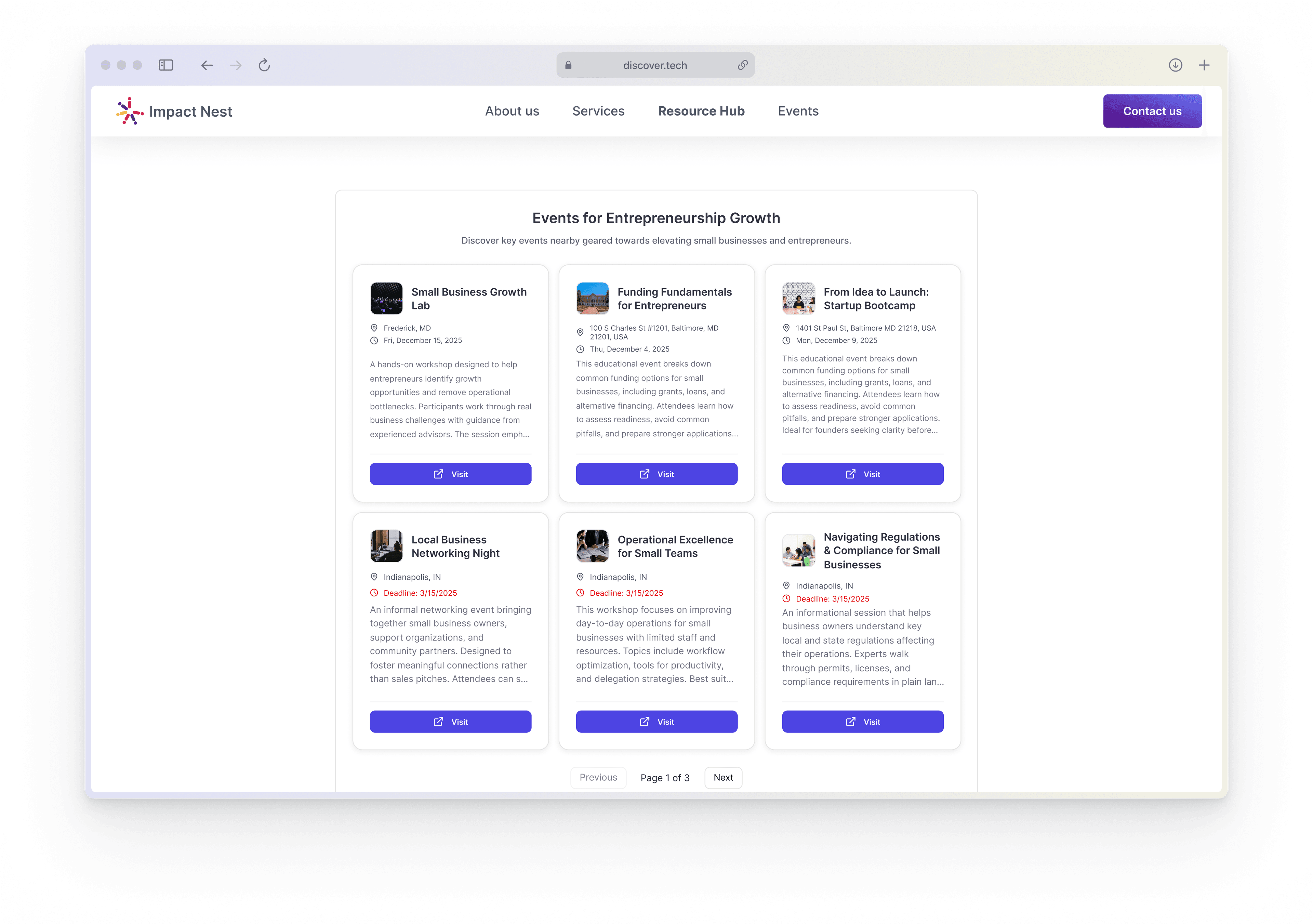 EcoMap Discover x Golden Shovel Integration Mockup
