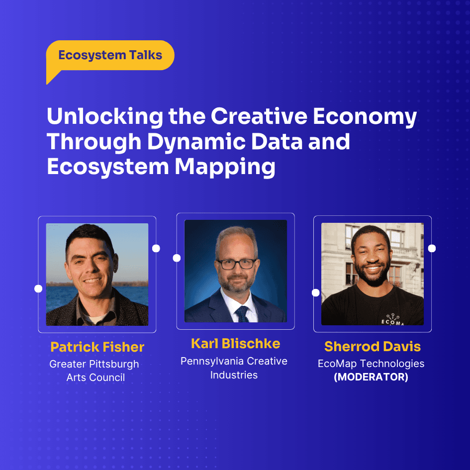 EcoMap Greater Pittsburgh Arts Council Pennsylvania Creative Industries Webinar