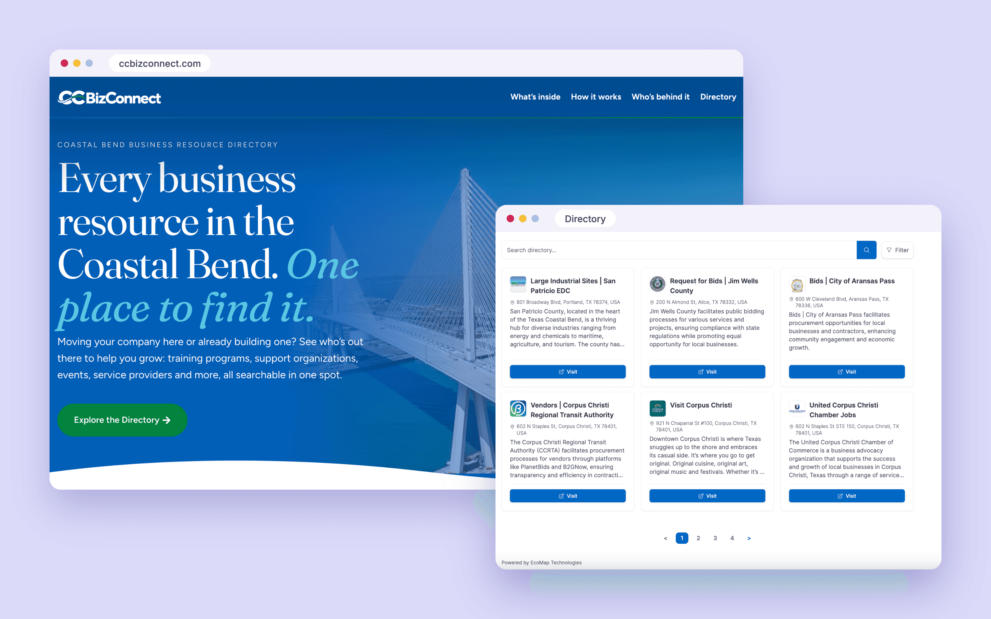 Corpus Christi Regional Economic Development Corporation and the Coastal Bend Business Innovation Center